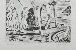 DE CHIRICO GIORGIO (1888 - 1978) : Sei litografie.  - Asta Asta 399 | GRAFICA MODERNA, FOTOGRAFIA E MULTIPLI D'AUTORE Online - Associazione Nazionale - Case d'Asta italiane