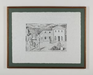 DE CHIRICO GIORGIO (1888 - 1978) : Sei litografie.  - Asta Asta 399 | GRAFICA MODERNA, FOTOGRAFIA E MULTIPLI D'AUTORE Online - Associazione Nazionale - Case d'Asta italiane