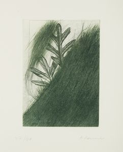 RAINER ARNULF (n. 1929) : Eichenblatt.  - Asta Asta 399 | GRAFICA MODERNA, FOTOGRAFIA E MULTIPLI D'AUTORE Online - Associazione Nazionale - Case d'Asta italiane