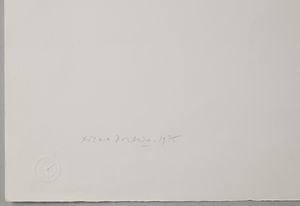 DORAZIO PIERO (1927 - 2005) : Senza titolo.  - Asta Asta 399 | GRAFICA MODERNA, FOTOGRAFIA E MULTIPLI D'AUTORE Online - Associazione Nazionale - Case d'Asta italiane