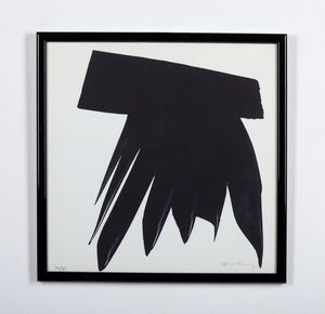 HARTUNG HANS (1904 - 1989) : L-53.  - Asta Asta 399 | GRAFICA MODERNA, FOTOGRAFIA E MULTIPLI D'AUTORE Online - Associazione Nazionale - Case d'Asta italiane