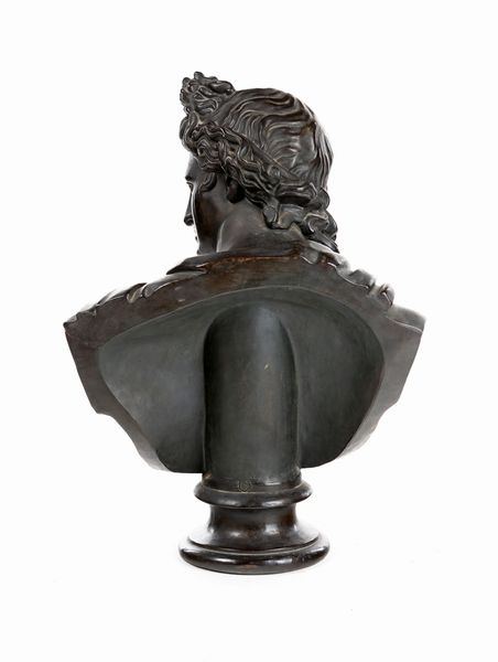 Busto dell'Apollo del Belvedere, Manifattura di Signa  - Asta Antiquariato - Mobili, Tappeti, Sculture e Oggetti d'Arte - Associazione Nazionale - Case d'Asta italiane