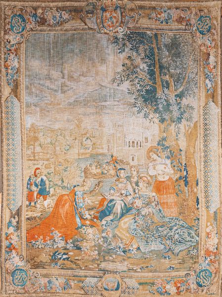 Arazzo meccanico, edizioni d'arte di Rambouillet, Francia, XX secolo  - Asta Antiquariato - Mobili, Tappeti, Sculture e Oggetti d'Arte - Associazione Nazionale - Case d'Asta italiane