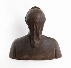 Busto di Dante Alighieri, XIX secolo  - Asta Antiquariato - Mobili, Tappeti, Sculture e Oggetti d'Arte - Associazione Nazionale - Case d'Asta italiane
