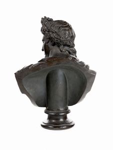 Busto dell'Apollo del Belvedere, Manifattura di Signa  - Asta Antiquariato - Mobili, Tappeti, Sculture e Oggetti d'Arte - Associazione Nazionale - Case d'Asta italiane