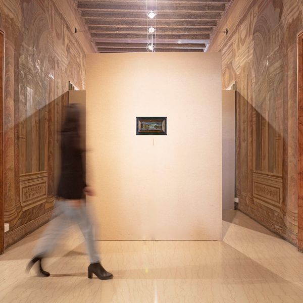 Scuola veneta del XVIII secolo : Veduta di Venezia  - Asta Dipinti Antichi e del XIX Secolo - Associazione Nazionale - Case d'Asta italiane