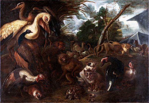 Jacob van der Kerckhoven Giacomo da Castello, Attribuito a : Arc di No  - Asta Dipinti Antichi e del XIX Secolo - Associazione Nazionale - Case d'Asta italiane