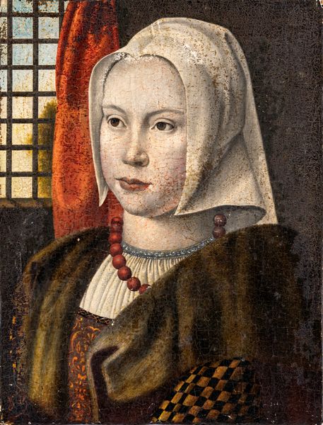 Scuola olandese del XVIII secolo : Ritratto di dama  - Asta Dipinti Antichi e del XIX Secolo - Associazione Nazionale - Case d'Asta italiane