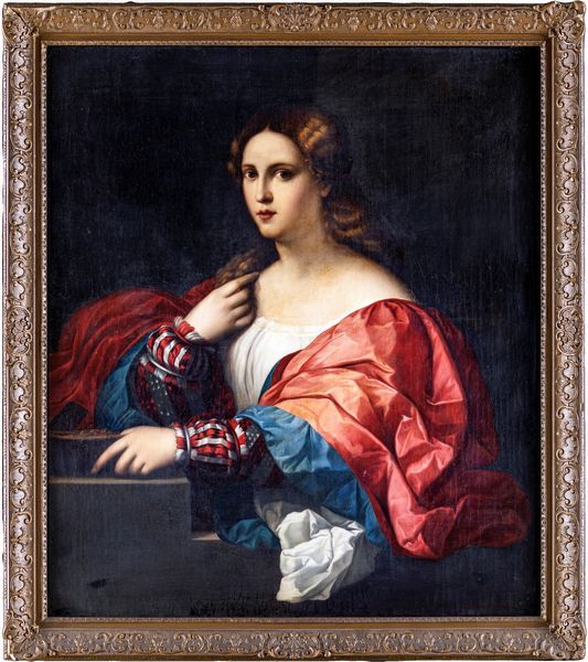 Scuola veneta del XVIII secolo : Ritratto di donna detta La Bella  - Asta Dipinti Antichi e del XIX Secolo - Associazione Nazionale - Case d'Asta italiane