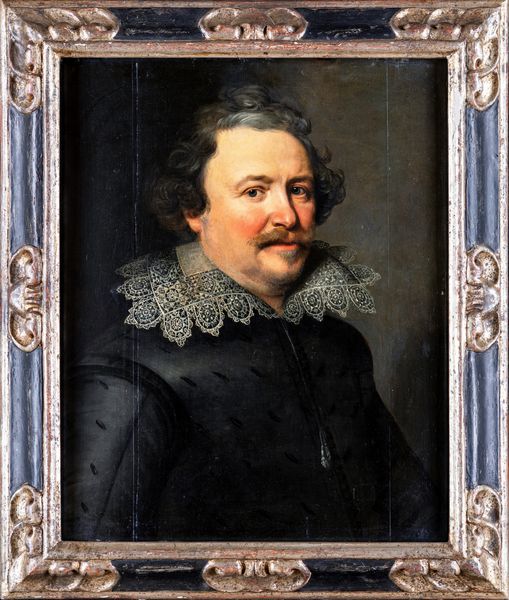 Scuola Fiamminga del XIX secolo : Ritratto virile  - Asta Dipinti Antichi e del XIX Secolo - Associazione Nazionale - Case d'Asta italiane