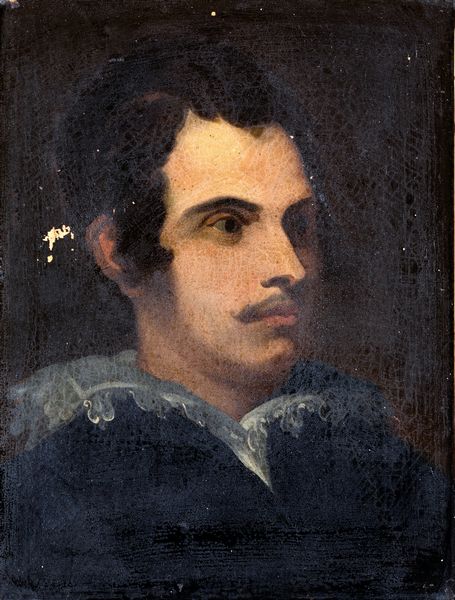 PITTORE DEL XIX SECOLO : Coppia di dipinti con i ritratti di Antonio Canova e Gian Lorenzo Bernini  - Asta Dipinti Antichi e del XIX Secolo - Associazione Nazionale - Case d'Asta italiane