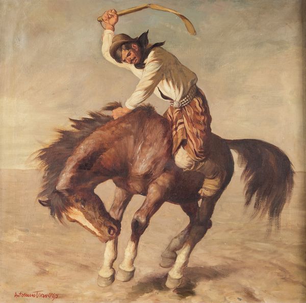 Antonino Traverso : Buttero  - Asta Dipinti Antichi e del XIX Secolo - Associazione Nazionale - Case d'Asta italiane