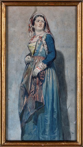 Enrico Gamba : Costumi teatrali  - Asta Dipinti Antichi e del XIX Secolo - Associazione Nazionale - Case d'Asta italiane