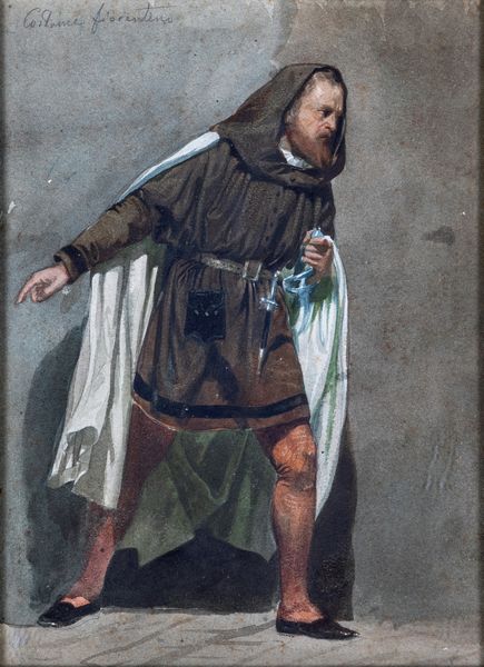 Enrico Gamba : Costumi teatrali  - Asta Dipinti Antichi e del XIX Secolo - Associazione Nazionale - Case d'Asta italiane