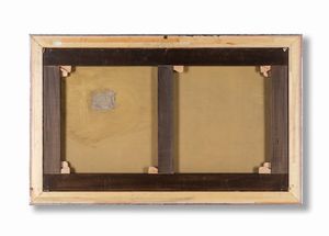 Giorgio Belloni : Paesaggio lacustre  - Asta Dipinti Antichi e del XIX Secolo - Associazione Nazionale - Case d'Asta italiane