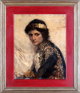 Paolo Gaidano - Zingara (Ritratto giovanile della contessa Amalia Capello di Torino)