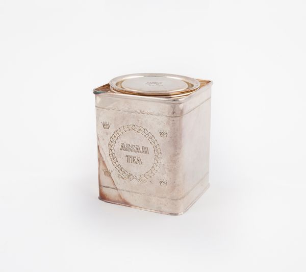 Scatola porta t� Assam Tea  - Asta Argenti Antichi e da Collezione - Associazione Nazionale - Case d'Asta italiane