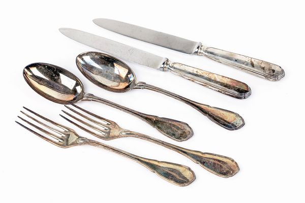 Servizio da pasto tete  tete  - Asta Argenti Antichi e da Collezione - Associazione Nazionale - Case d'Asta italiane