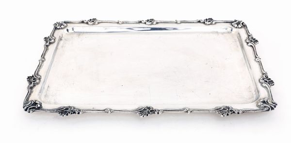 Piccolo vassoio rettangolare in argento  - Asta Argenti Antichi e da Collezione - Associazione Nazionale - Case d'Asta italiane