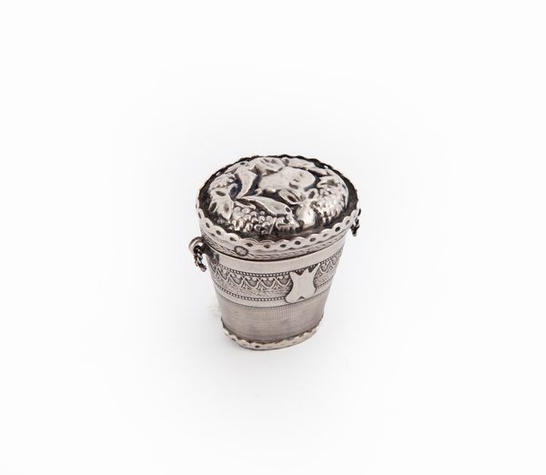 Tabacchiera in argento, Paesi Bassi, met del XIX secolo  - Asta Argenti Antichi e da Collezione - Associazione Nazionale - Case d'Asta italiane