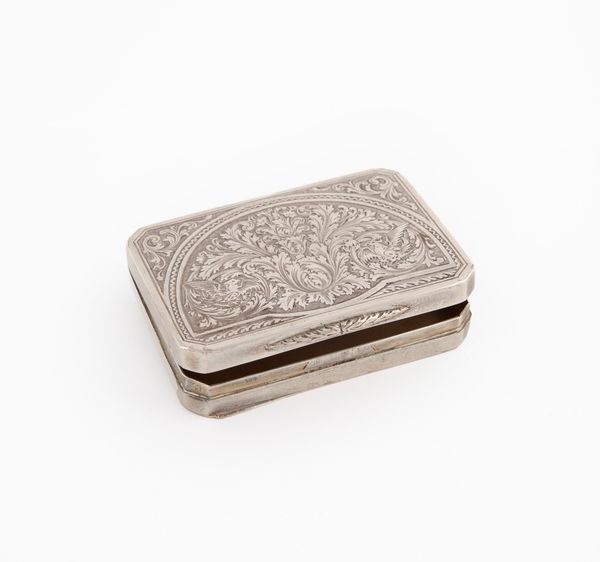 Portasigarette da tavolo  - Asta Argenti Antichi e da Collezione - Associazione Nazionale - Case d'Asta italiane