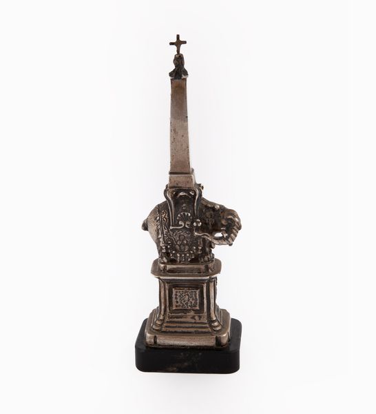 Modello dell'obelisco della Minerva in argento 925  - Asta Argenti Antichi e da Collezione - Associazione Nazionale - Case d'Asta italiane