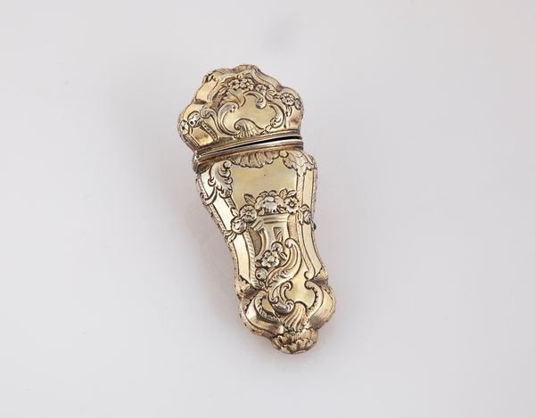 Contenitore in argento dorato, fine del XVIII secolo  - Asta Argenti Antichi e da Collezione - Associazione Nazionale - Case d'Asta italiane