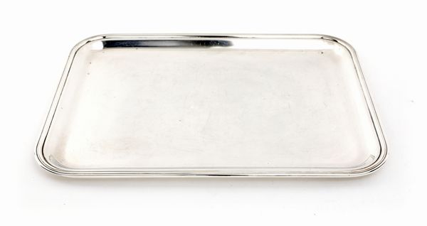 Vassoio rettangolare in argento  - Asta Argenti Antichi e da Collezione - Associazione Nazionale - Case d'Asta italiane
