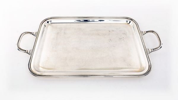 Vassoio in argento con manici  - Asta Argenti Antichi e da Collezione - Associazione Nazionale - Case d'Asta italiane