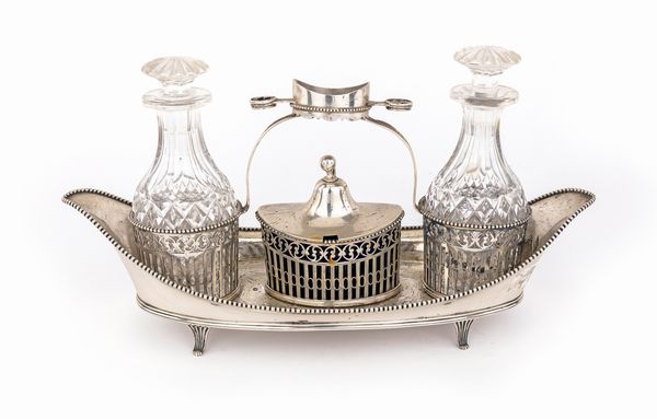 Oliera in argento, Olanda, fine del XVIII/inizi del XIX secolo  - Asta Argenti Antichi e da Collezione - Associazione Nazionale - Case d'Asta italiane