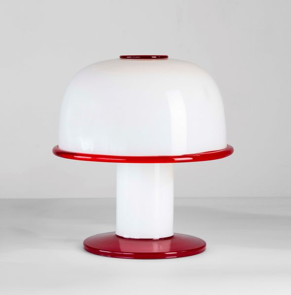 ETTORE SOTTSASS : Lampada da tavolo mod. Limante  - Asta Design200 - Associazione Nazionale - Case d'Asta italiane