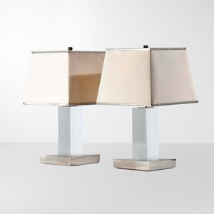 Sandro Petti - Due lampade da tavolo
