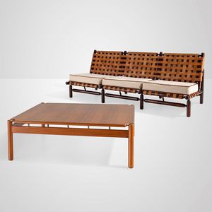 ILMARI TAPIOVAARA - Set di divano e tavolo basso