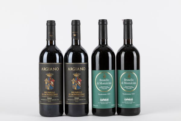 Toscana : Selezione Brunello: Argiano e Caparzo (4 BT)  - Asta Vini e Distillati - Associazione Nazionale - Case d'Asta italiane