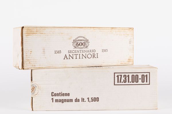 Toscana : Marchesi Antinori Secentenario Magnum (2 MG)  - Asta Vini e Distillati - Associazione Nazionale - Case d'Asta italiane
