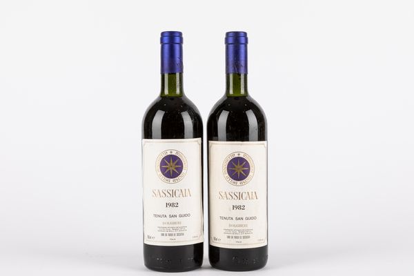 Toscana : Sassicaia (2 BT)  - Asta Vini e Distillati - Associazione Nazionale - Case d'Asta italiane