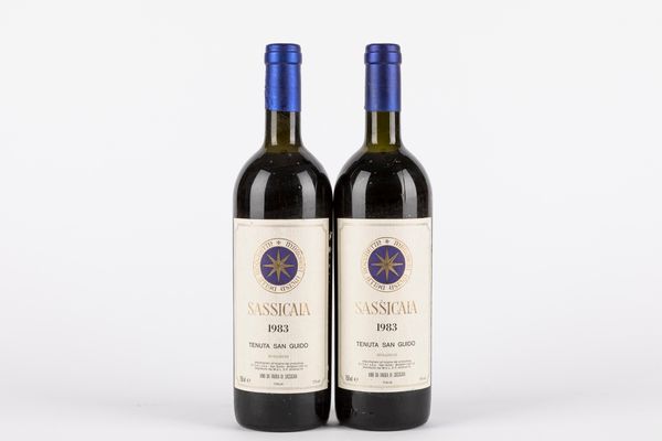 Toscana : Sassicaia (2 BT)  - Asta Vini e Distillati - Associazione Nazionale - Case d'Asta italiane