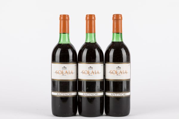 Toscana : Solaia (3 BT)  - Asta Vini e Distillati - Associazione Nazionale - Case d'Asta italiane