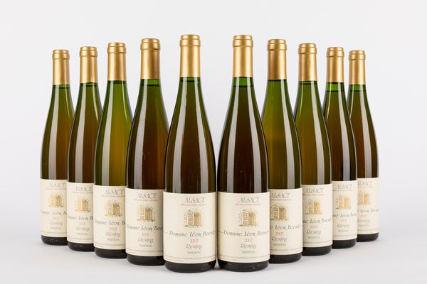 FRANCIA : Domaine Leon Boesch Riesling Tradition Alsace (10 BT)  - Asta Vini e Distillati - Associazione Nazionale - Case d'Asta italiane
