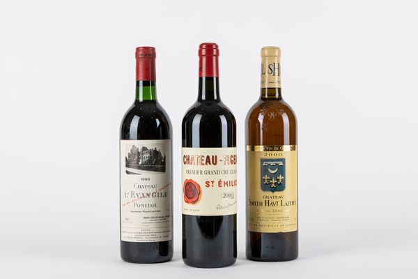 FRANCIA : Selezione Bordeaux (3 BT)  - Asta Vini e Distillati - Associazione Nazionale - Case d'Asta italiane