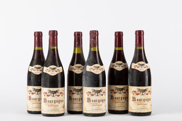 FRANCIA : Verticale Coche-Dury Bourgogne Pinot Noir 2000-2001-2002 (6 BT)  - Asta Vini e Distillati - Associazione Nazionale - Case d'Asta italiane