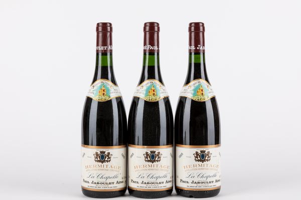 FRANCIA : Paul Jaboulet Aine Hermitage La Chapelle (3 BT)  - Asta Vini e Distillati - Associazione Nazionale - Case d'Asta italiane