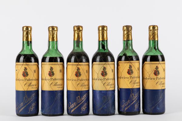 Spagna : Federico Paternina Gran Reserva (6 BT)  - Asta Vini e Distillati - Associazione Nazionale - Case d'Asta italiane