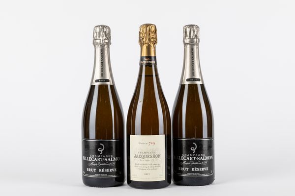 FRANCIA : Selezione Champagne (3 BT)  - Asta Vini e Distillati - Associazione Nazionale - Case d'Asta italiane