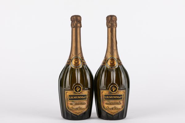 FRANCIA : G.H. Mumm Cuvee René Lalou (2 BT)  - Asta Vini e Distillati - Associazione Nazionale - Case d'Asta italiane