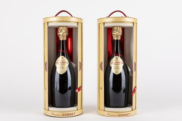 FRANCIA : Gosset Celebris Extra Brut Millesime (2 BT)  - Asta Vini e Distillati - Associazione Nazionale - Case d'Asta italiane