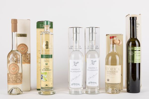 Selezione Grappe (6 BT)  - Asta Vini e Distillati - Associazione Nazionale - Case d'Asta italiane