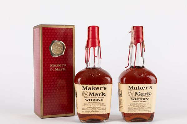 USA : Maker's Mark 90 Proof (2 BT)  - Asta Vini e Distillati - Associazione Nazionale - Case d'Asta italiane