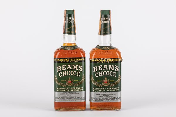 USA : Beam's Choicen Sour Mash 8 YO (2 BT)  - Asta Vini e Distillati - Associazione Nazionale - Case d'Asta italiane