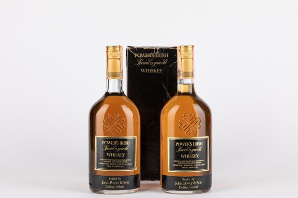Irlanda : Power's Irish Whiskey Special 15 YO (2 BT)  - Asta Vini e Distillati - Associazione Nazionale - Case d'Asta italiane